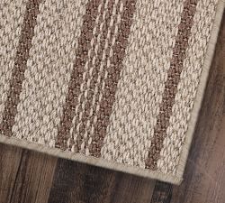 Custom Striped Sisal Rug