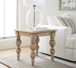 Bander Square Reclaimed Wood End Table (24")