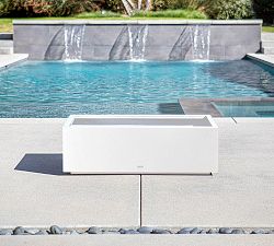 Open Box: Long Box Metal Planter