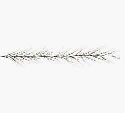 Faux Twig Garland With LED Lights, Set of 2