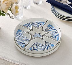 Hanukkah Medallion Lazy Susan