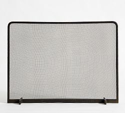 Open Box: Bodhi Fireplace Screen, Large, 44" - Bronze