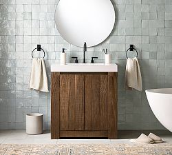 Get the Look: Rockport Single Cabinet Vanity Bathroom