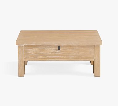 Open Box: Modern Farmhouse Square Coffee Table, 36" sq, 15"H - Fog ...