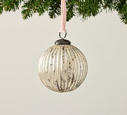 Open Box: LoveShackFancy Pinstripe Gold Ornament
