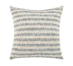 Open Box: Paden Striped Pillow Cover, 24&quot; x 24&quot; - Black