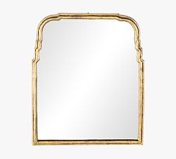 Open Box: Quinton Gold Leaf Mirror, 22"W x 26"H - Gold