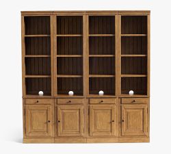 Heritage Farmhouse Entryway Cabinet Suite
