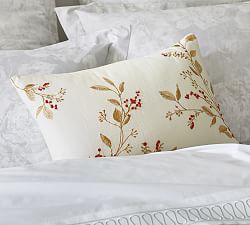 Monique Lhuillier Holiday Berries Lumbar Pillow Cover