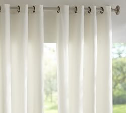 Sunbrella&#0174; Solid Outdoor Grommet Curtain