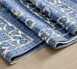 Tamara Block Print Organic Cotton Napkins - Set of 4