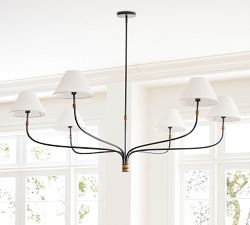 Collins Metal Round Chandelier (36&quot;-51&quot;)