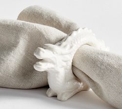 Lunar New Year Dragon Napkin Rings - Set of 4