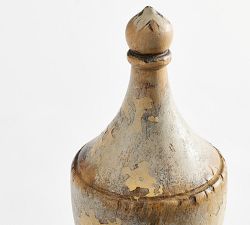 Wooden Finial Object