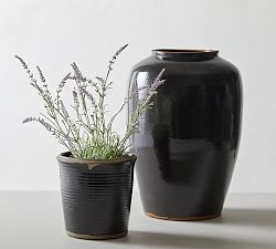 Burke Ceramic Vase and Planter