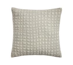 Linen Garment Wash Quilted Sham