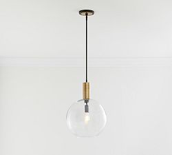 Reese Glass Globe Pendant (15")