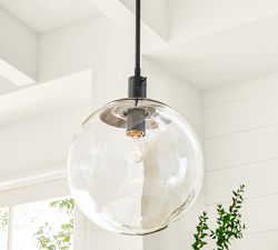 Caufield Glass Globe Pendant (12")
