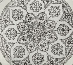 Ulla Medallion Reversible Outdoor Pillow