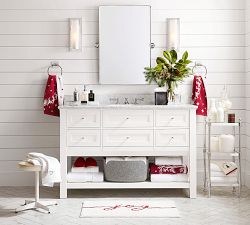 Sleigh Bell Reversible Jacquard Towel