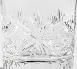Antique Cut Highball Glasses - Set of 4