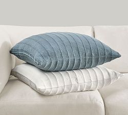 Busto Textured Striped Pillow Cover