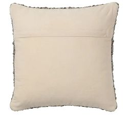 Parks Handwoven Textured Wool Pillow Cover