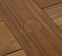 Karena 108" Teak Rectangular Dining Table