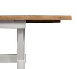 Hart Reclaimed Wood Extendable Trestle Dining Table