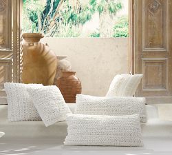 Livio Handloomed Lumbar Pillow