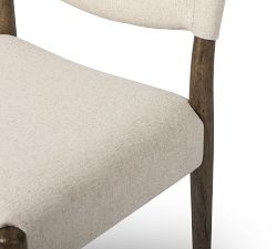 Pauline Upholstered Dining Armchair - Thumbnail 5