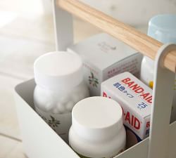 Yamazaki Wood Handle Bath Caddy