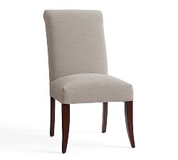 Open Box: PB Comfort Roll Upholstered Dining Chair