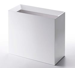 Yamazaki Rectangular Open Top 3.9 Gallon Trash Can