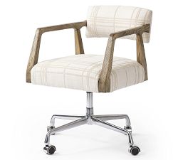 Beldan Upholstered Swivel Desk Chair