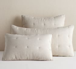 Open Box: Belgian Flax Linen Comforter Sham