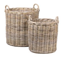 Portland Handwoven Rattan Basket