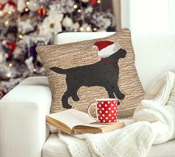 Santa Hat Pup Pillow