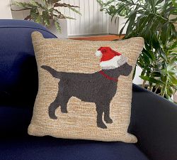 Santa Hat Pup Pillow