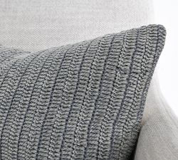 Paca Belgian Flax Linen Handknit Pillow