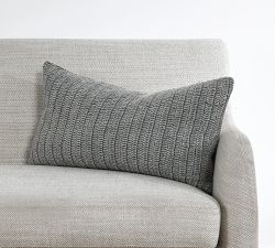 Paca Belgian Flax Linen Handknit Pillow