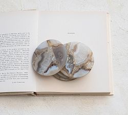 Round Agate Coasters