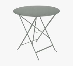 Fermob Metal Round Outdoor Bistro Table (24&quot; - 38&quot;)