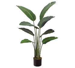 Open Box: Faux Bird Of Paradise Plant With 12 Leaves (6.25')