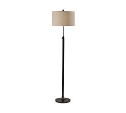 Open Box: Fig Iron Floor Lamp, 66" - Antique Bronze