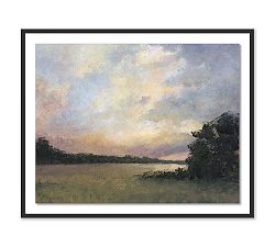 Open Box: Golden Days End By Aileen Fitzgerald, 32" x 26" - Black Maple Frame