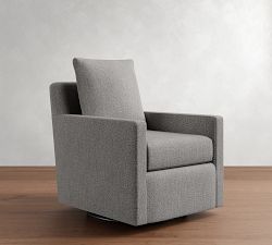 Ayden Square Arm Swivel Glider