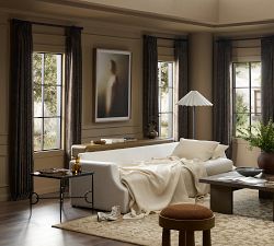 Sharine Square Glass End Table (13" - 22")