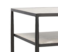 Sharine Marble Nightstand (32")