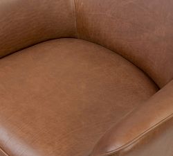 Primm Leather Swivel Chair
